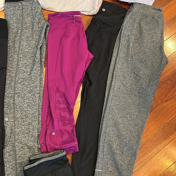 🌸 12 Piece Lot Lululemon Pants Tops Shorts Size 4 - Picture 5 of 7